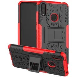 Чохол-накладка Toto Dazzle Kickstand 2 in 1 Case HuAwei Y7 Pro 2019/Enjoy 9 Red - мініатюра 2