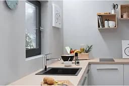 Кухонна мийка Hansgrohe S510-F450 560x510 Concretegrey 43312380, Sand - мініатюра 4