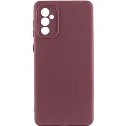 Чохол Getman TPU Liquid Silk Full Camera для Samsung Galaxy A35 Бордовий/Marsala