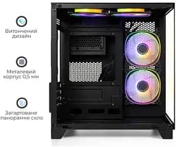 Корпус QUBE REEF ARGB Black (REEF_GBNU3) Без БП - мініатюра 7