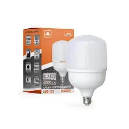 Лампочка Евросвет 40Вт 6400К (VIS-40-E27)