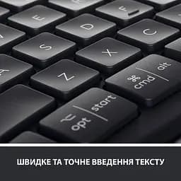 Клавіатура Logitech K860 ERGO Graphite (920-010108) - мініатюра 8