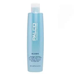 Профессиональный шампунь разглаживающий Sleek Smoothing Palco, 300 мл косметика для непослушных волос