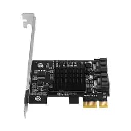 Контролер Dynamode PCI-E to 2 х SATA III (6 Gb/s), 2 ch (PCI-E-2xSATAIII-Marvell) - мініатюра 3