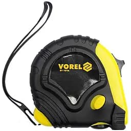 Рулетка Vorel 3 фиксатора 5 м x 19 мм (10125)