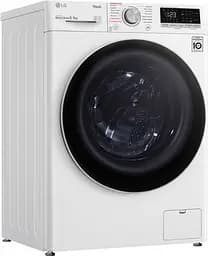 Прально-сушильна машина LG F4V5TG0W, 8кг (5кг), 1400, A, Пар, глибина 56см, Дисплей, Інвертор, Білий (F4V5TG0W) - мініатюра 2