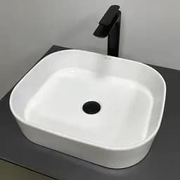 Умивальник VBI Vestone 45 білий накладний VBI-017000, Білий