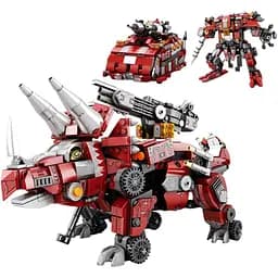 Конструктор Reobrix Mecha Dino Трансформер 3в1 динозавр Трицератопс (33003) [160326]