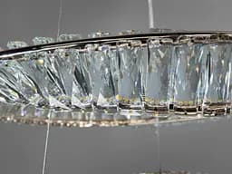 Підвісний світильник LED Diasha 548/600+400G 110Вт, 6050лм, золото, для вітальні та кухні - мініатюра 6