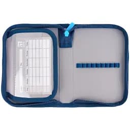 Пенал жорсткий Kite Goal 20x14x3.9 см синій (K24-621-8)