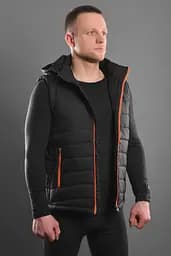 Жилет 2E Tactical з підігрівом Heat Power Plus Black з капюшоном M - мініатюра 4