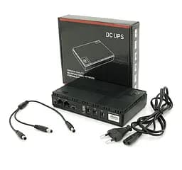 UPS ДБЖ для роутера PON/POE, 5/9/12V Voltronic DC18UPS 18 Вт 10400mAh