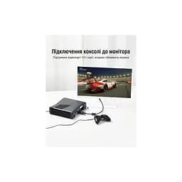Перехідник HDMI M to VGA F 1080P 60Hz 3,5mm Audio Vention (AIDB0) - мініатюра 7