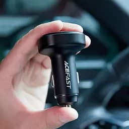 АЗП Acefast B9 PD36W+QC4.0 total 66W (2USB-A/1C) Black - мініатюра 5
