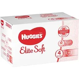 Підгузки Huggies Elite Soft 4 (8-14 кг) 120 шт. - мініатюра 2