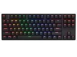 Клавіатура ігрова механічна бездротова HATOR HTK-287 UA Icefall Mecha TKL Wireless Rainbow Black