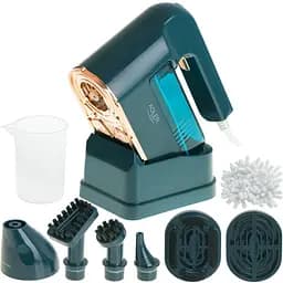 Пароочиститель Adler AD 7050 ручной / 1200 Вт / 120 мл / IPX4 / зеленый