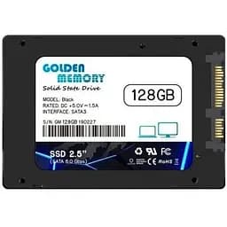 Твердотільний накопичувач SSD 128Gb Golden memory SATA3 2.5" 3D TLC 500/330 МБ/с (GMSSD128GB)