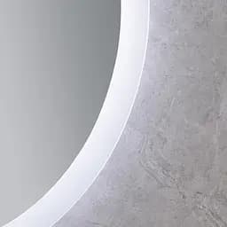 Дзеркало Mixxus Plain MC10-80 (LED Touch, годинник, антизапотівання, димер, регулювання яскравості) MI6932 - мініатюра 3