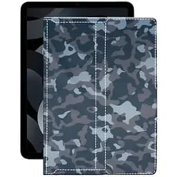 Чехол StatusCASE из экокожи для планшета Apple iPad Air 5 2022 Хаки-синий