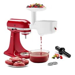 Насадка-сито для перетирання овочів і фруктів KitchenAid до моделі 5KSMFGA біла (5KSMFVSP) - мініатюра 3