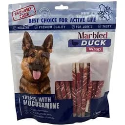 Лакомство GiGi «Палочки, обернутые мясом мраморной утки»/Marbled Duck Wrap 340 г