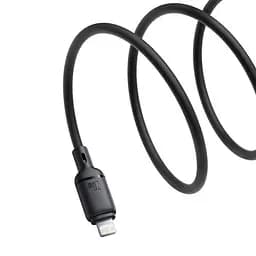 Кабель PD Baseus Silky Series Type-C to Lightning 20W 2 м черный P10377700113-01