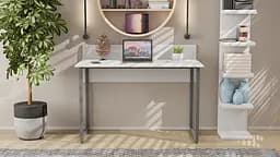 Комп'ютерний стіл Ferrum-decor Скай 75x140x70 сірий ДСП Білий 16мм (FRD-101581) - мініатюра 5