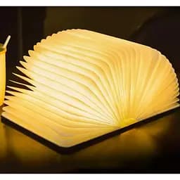 Портативний світлодіодний нічник Supretto Книга бежевий (8700) - мініатюра 7