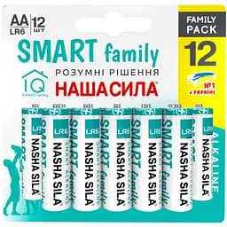Батарейки Наша сила Smart AA (LR6) 12 шт.