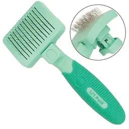 Safari Li'l Pals self-cleaning slicker сликер пуходерка самоочистка цуценят і собак малих порід