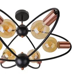 Люстра стельова Brille в спальню Е27 60W G (BL-997S/6) - мініатюра 5