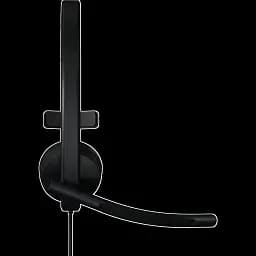 Гарнітура Logitech H570e Corded Mono BLACK-USB-C (981-001427) (7095237) - мініатюра 4
