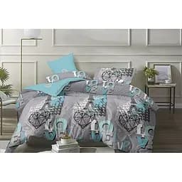 Комплект постільної білизни TAG Tekstil з компаньйоном 000128336 (S424)