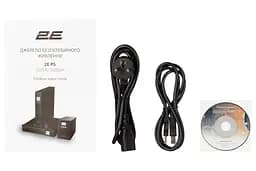 2E Джерело безперебійного живлення PS3000RT, 3000VA/2400W, RT3U, LCD, USB, 3xC13, 3xSchuko - мініатюра 2