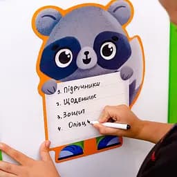 Магнітна дошка "Єнот" з маркером Vladi Toys VT3601-20 укр - мініатюра 3