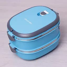 Ланч-бокс 2 ємності Kamille 20х14.5х13.5 см kuh0009673