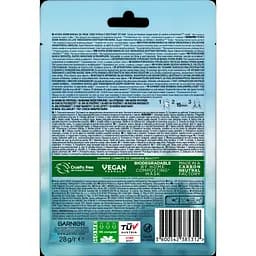 Тканинна маска для обличчя Garnier Skin Naturals Зволоження + АкваБомба, 32 мл (C5512801) - мініатюра 2