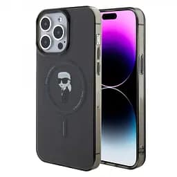 Чехол Karl Lagerfeld IML Ikonik MagSafe для iPhOne 15 Pro Max Black (57983116836)
