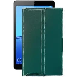 Чехол StatusCASE из экокожи для планшета Huawei MediaPad M5 Lite 8 Тм. Бирюзовый