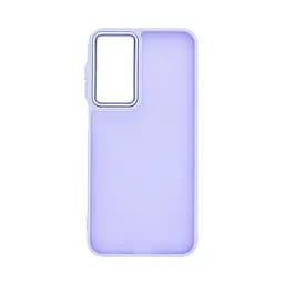 Противоударный чехол для Samsung Galaxy A16 4G (A165), Frame, фиолетовый, панель-накладка, термополиуретан TPU + поликарбонат PC, защита всего корпуса, защита кнопок и камеры, устойчив к деформациям, ArmorStandart (ARM84803)