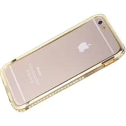 Бампер Shengo SG03 Metal Bumper iPhone 6 Gold - мініатюра 3