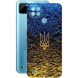 Захисна плівка StatusSKIN для Realme C21Y 2021 Корпус Вініл Герб 2