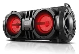 Колонка портативна 2.0 REAL-EL X-737 Black, 2 x 14 Вт, пластиковий корпус, Bluetooth, USB, живлення від акумулятора, 4000 мА * год, керування зверху - мініатюра 6