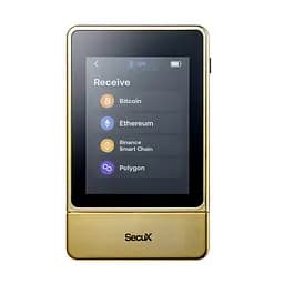 Апаратний гаманець SecuX NeoGold з сенсорним екраном, Bluetooth та USB-C Gold