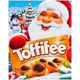 Цукерки Toffifee з лісовим горіхом, нугою та шоколадом 250 г
