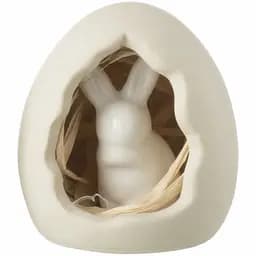 Статуетка J-line яйце з зайчиком 7 см (40441)