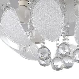 Люстра стельова Brille кришталева з пультом LED E14 WH (BCL-418S/4) - мініатюра 2