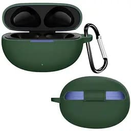 Чохол-накладка DK Silicone Candy Friendly з карабіном для Realme Buds Air 6 (017343) (green)