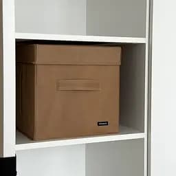  Кофр з кришкою 30*30*30 см  ORGANIZE  для зберігання речей (беж) - мініатюра 3